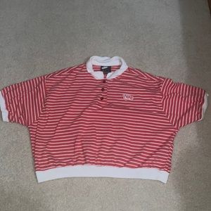 Nike Sports Red Womens Polo